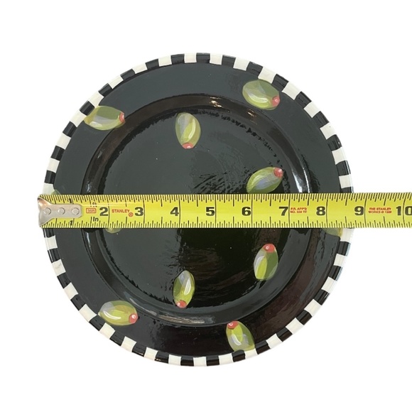 6 Droll Designs Handmade and Hand painted plates - Picture 16 of 16